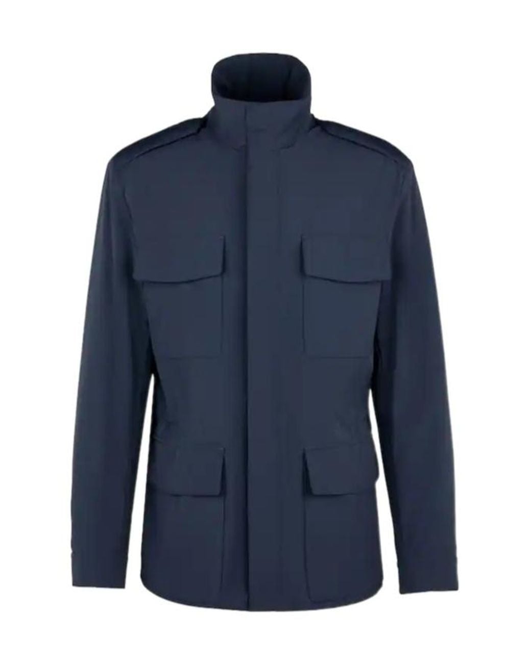 Tod's Blue Long-Sleeved Jacket for men
