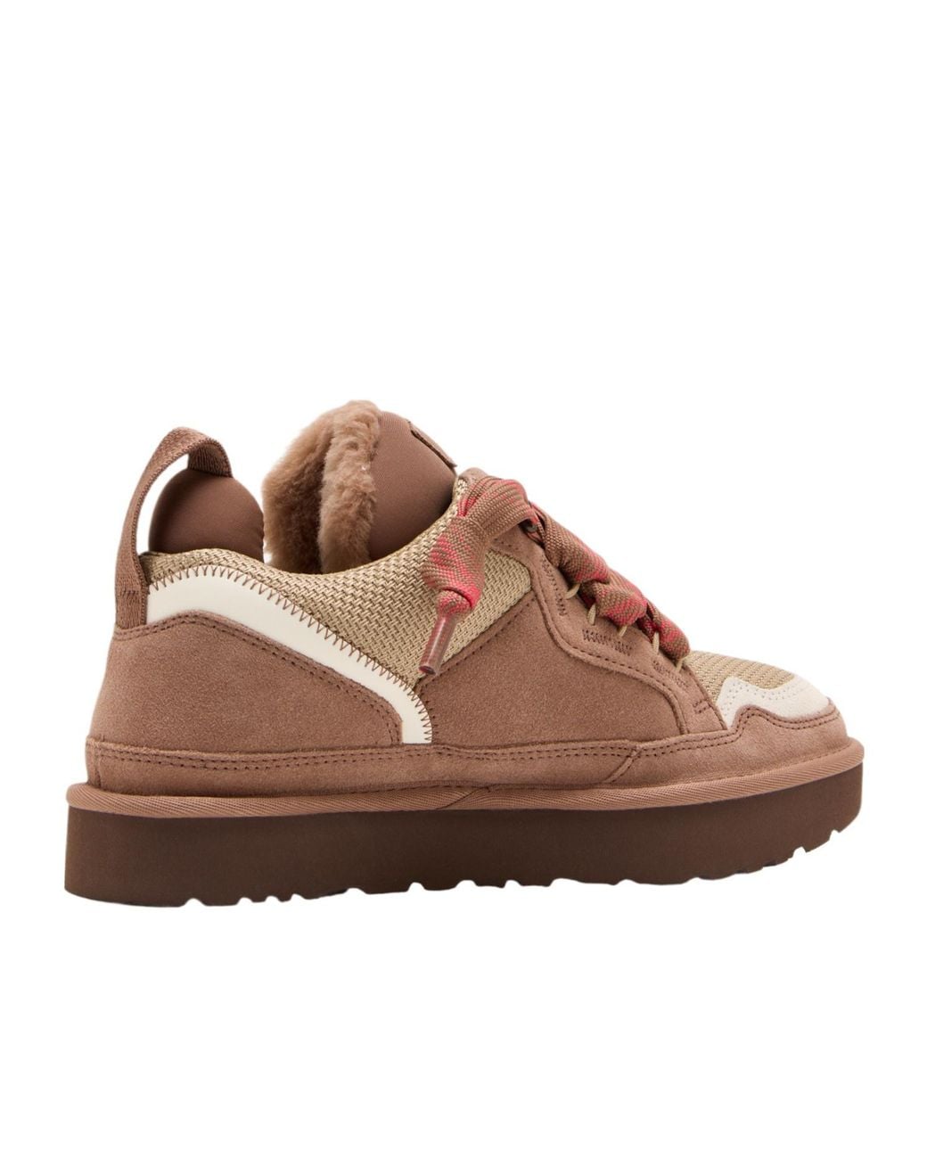 Ugg Brown Lowmel Lace-Up Sneakers
