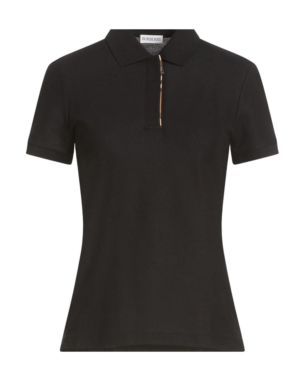 Burberry Black Polo Shirts