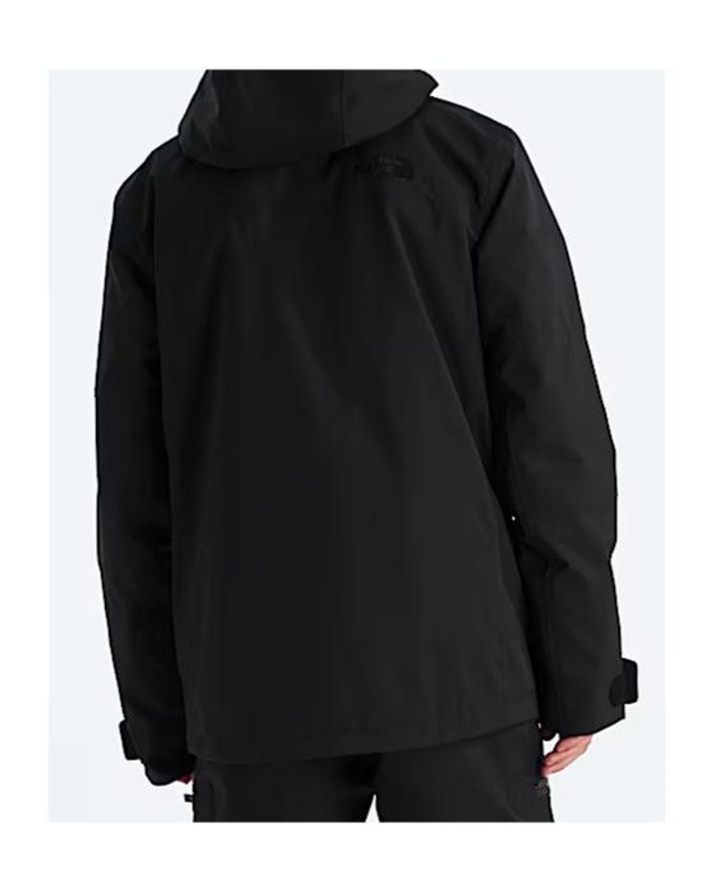 The North Face Black Zip-Up High Neck Chakal Jacket for men