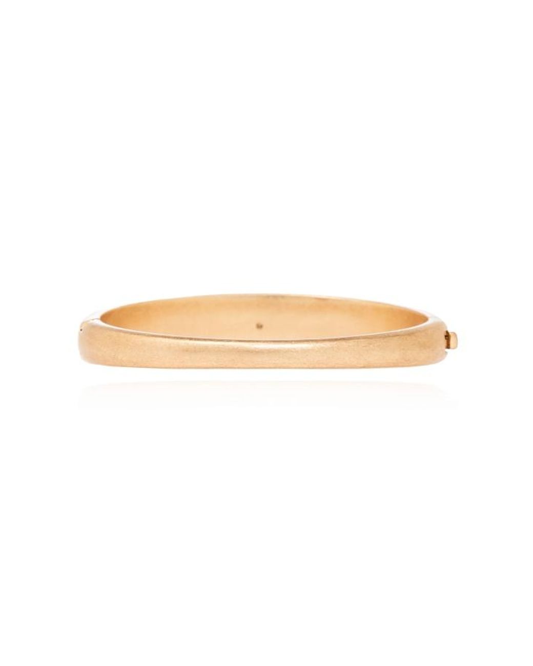 AllSaints Natural Minimalist Hinged Bracelet