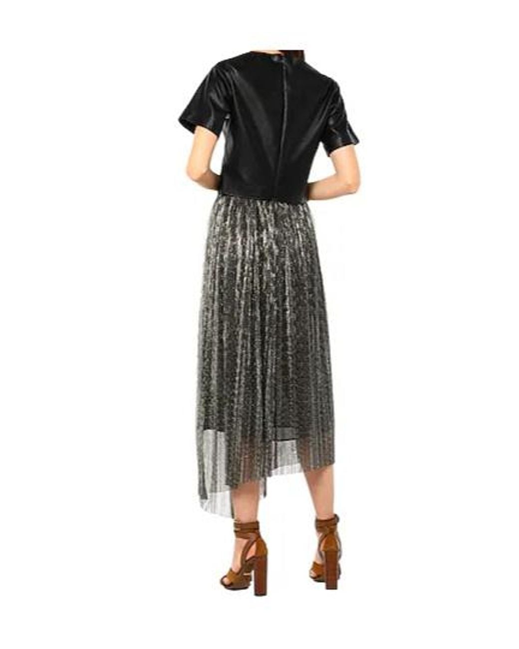 Isabel Marant Gray Pleated Skirt