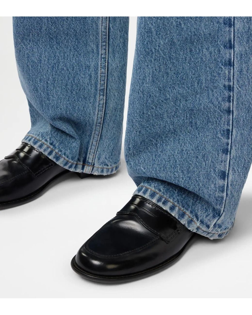 Tod's Black Dots Round-Toe Loafers