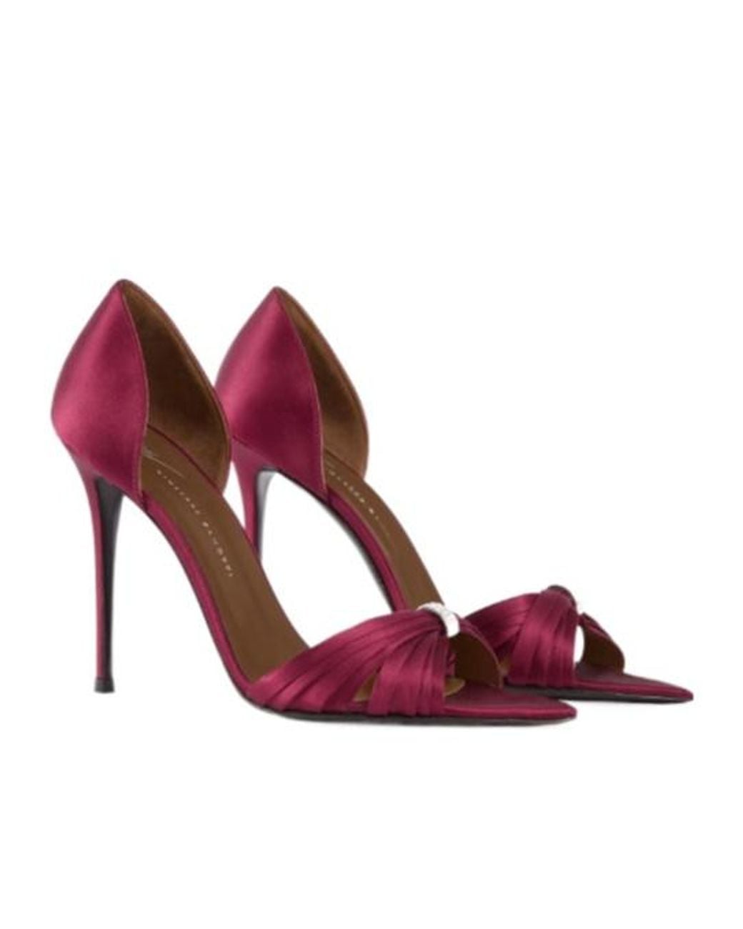 Giuseppe Zanotti Pink Lumière Embellished Sandals