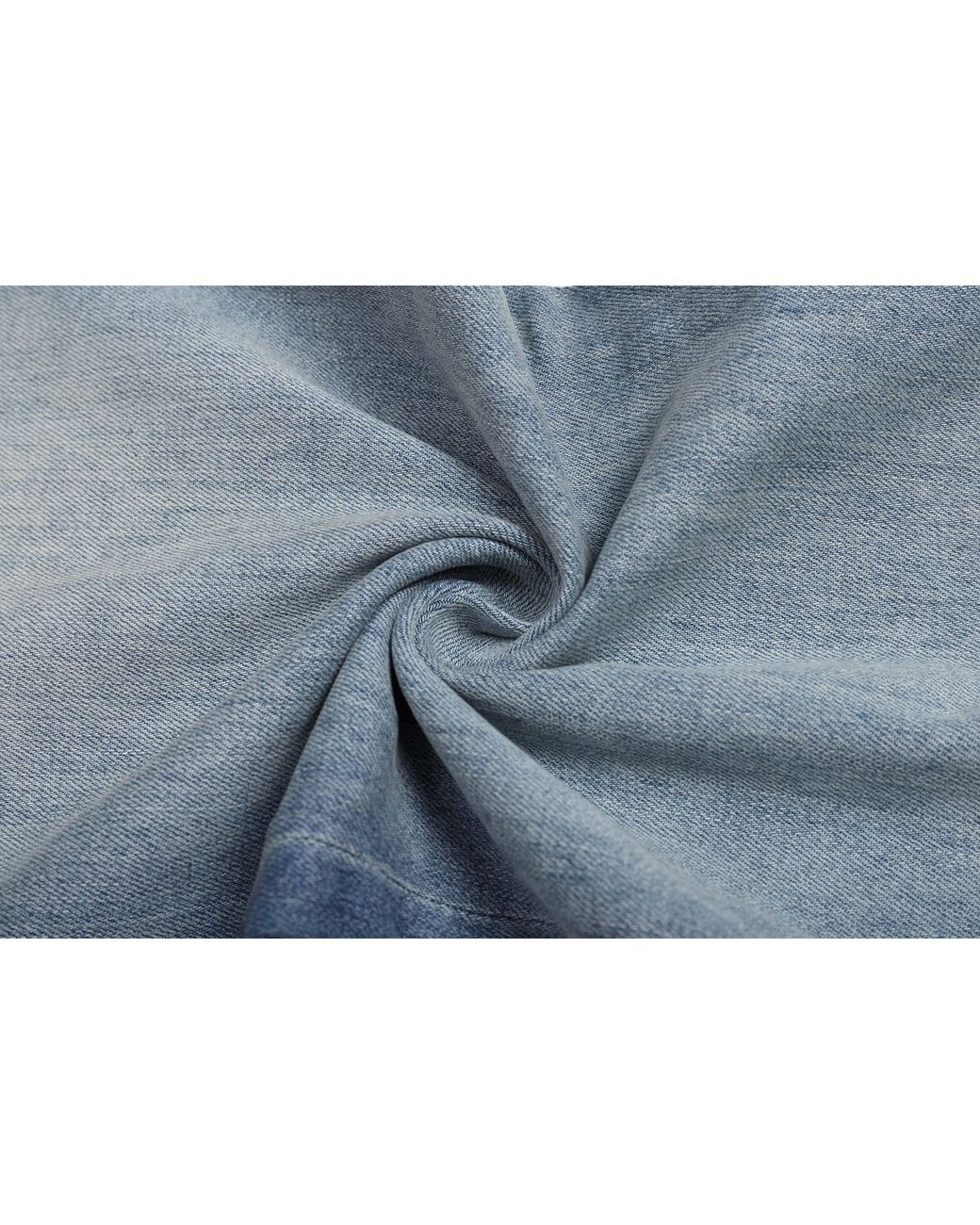 LIU REGALI Blue Side Slit Jeans