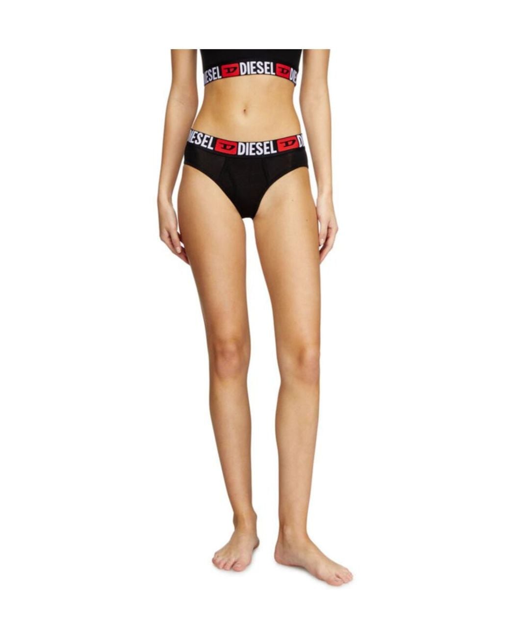 DIESEL Black Pack Of Three Oxy Briefs