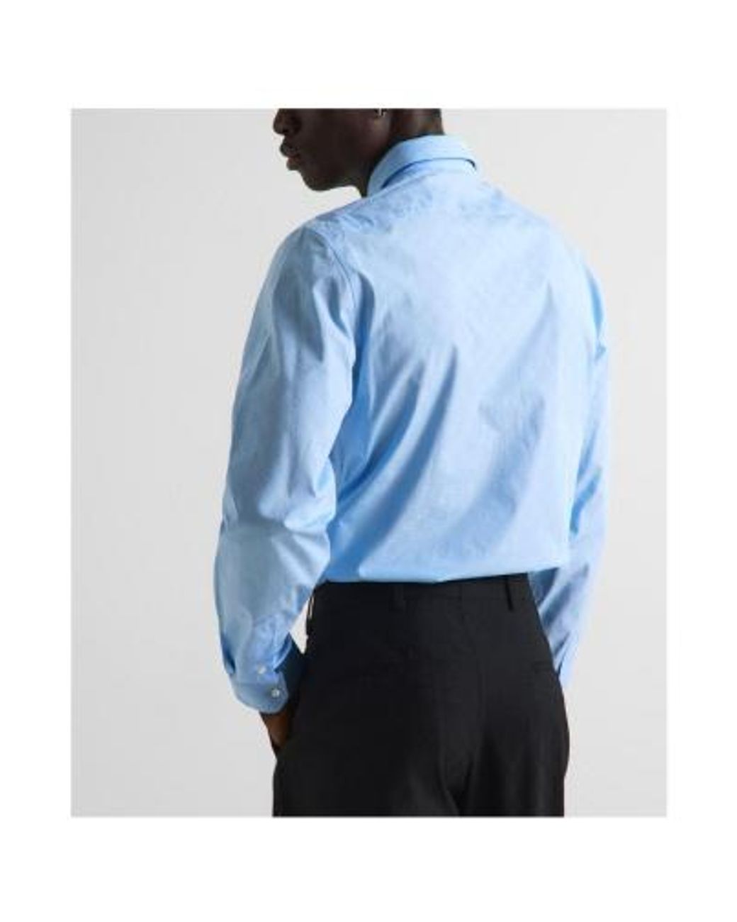 Gucci Blue Minimalist Elegant Shirt for men