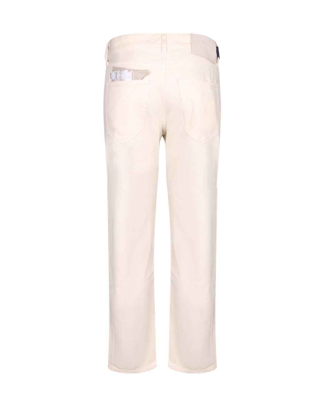 Jacob Cohen White Straight-Leg Jeans for men