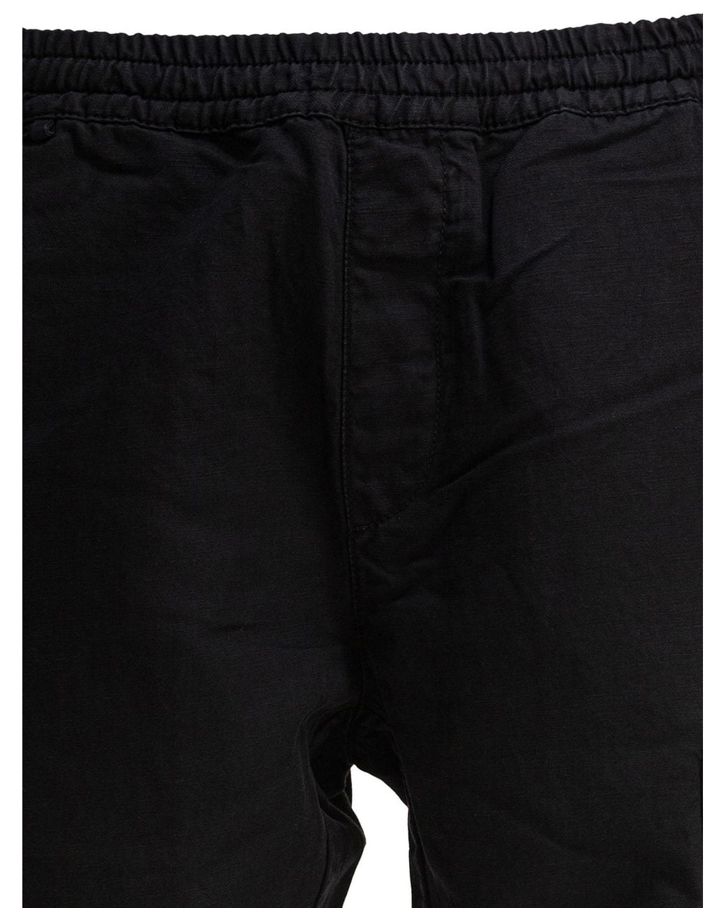 C P Company Black Cargo Pants for men