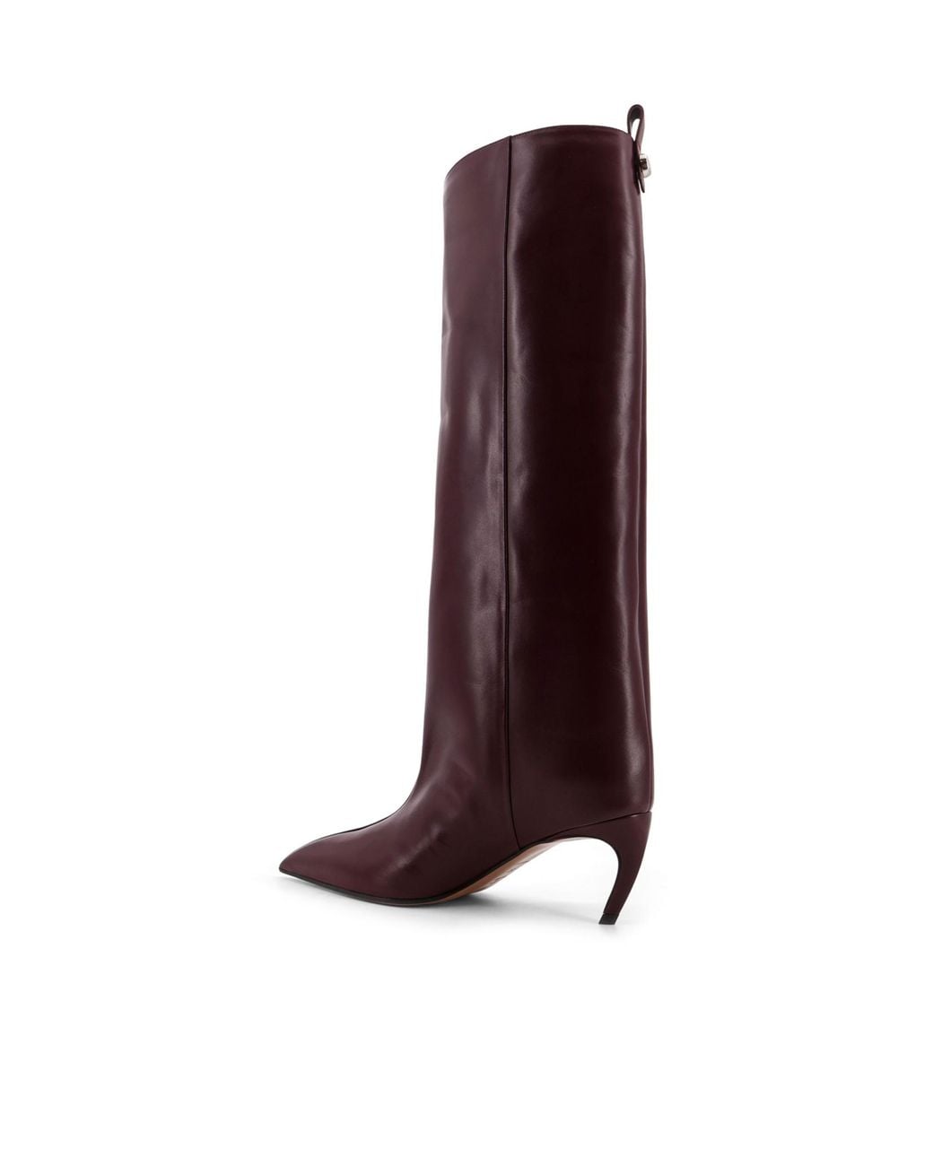 The Attico Brown The Lea Pointed Toe Boots