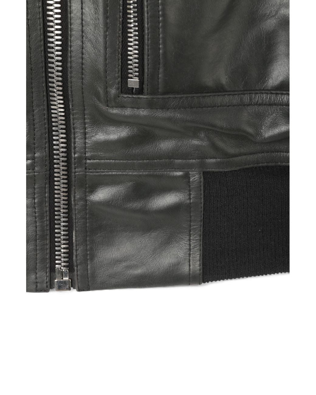 Rick Owens Black Zipped Jacket for men