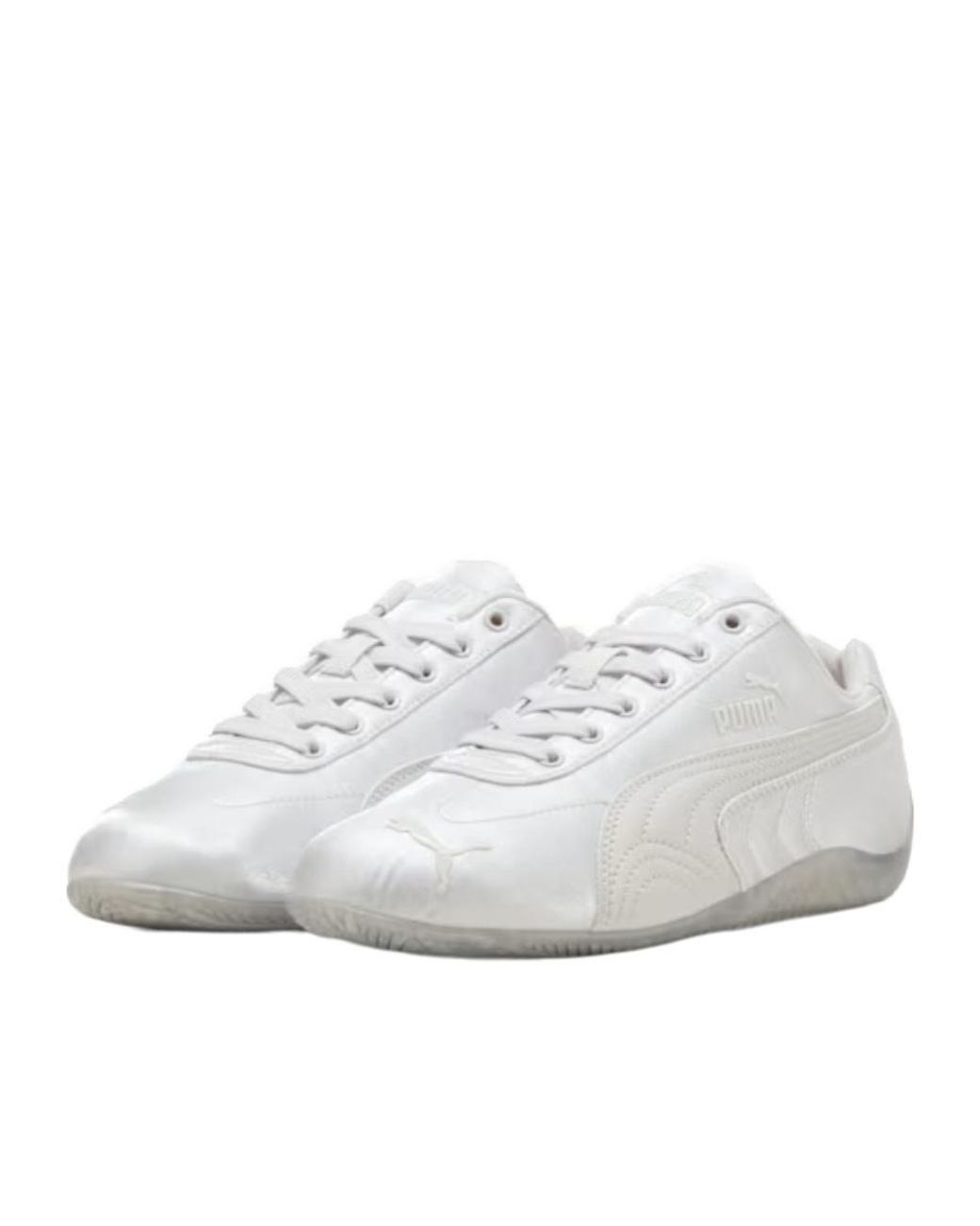 PUMA White Anodized Speedcat Sneakers