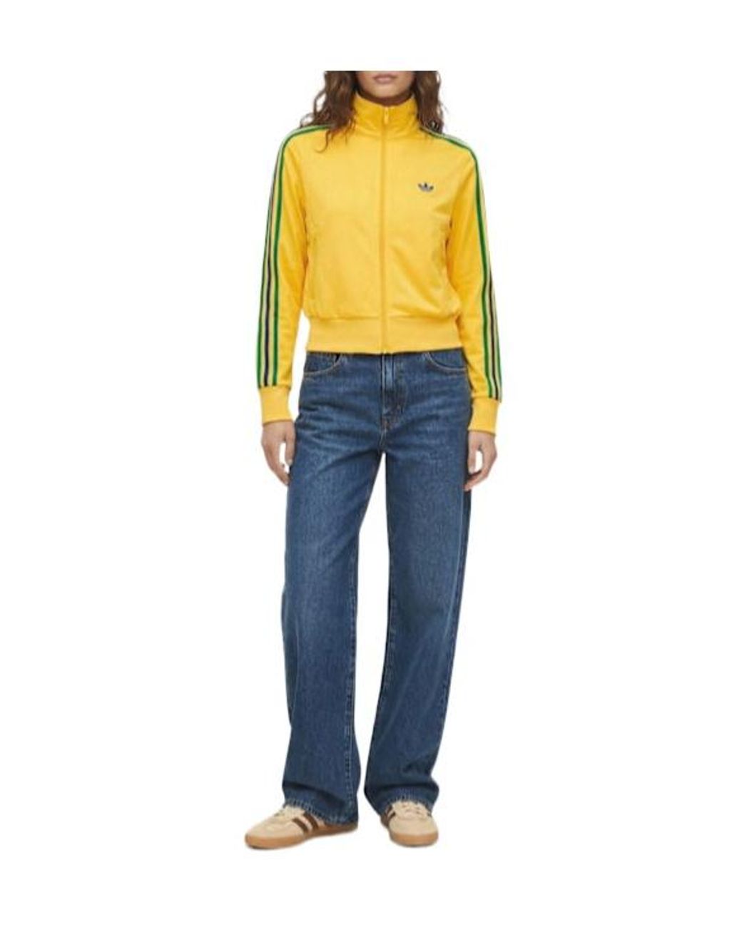 Adidas Originals Yellow Firebird Classic Track Top