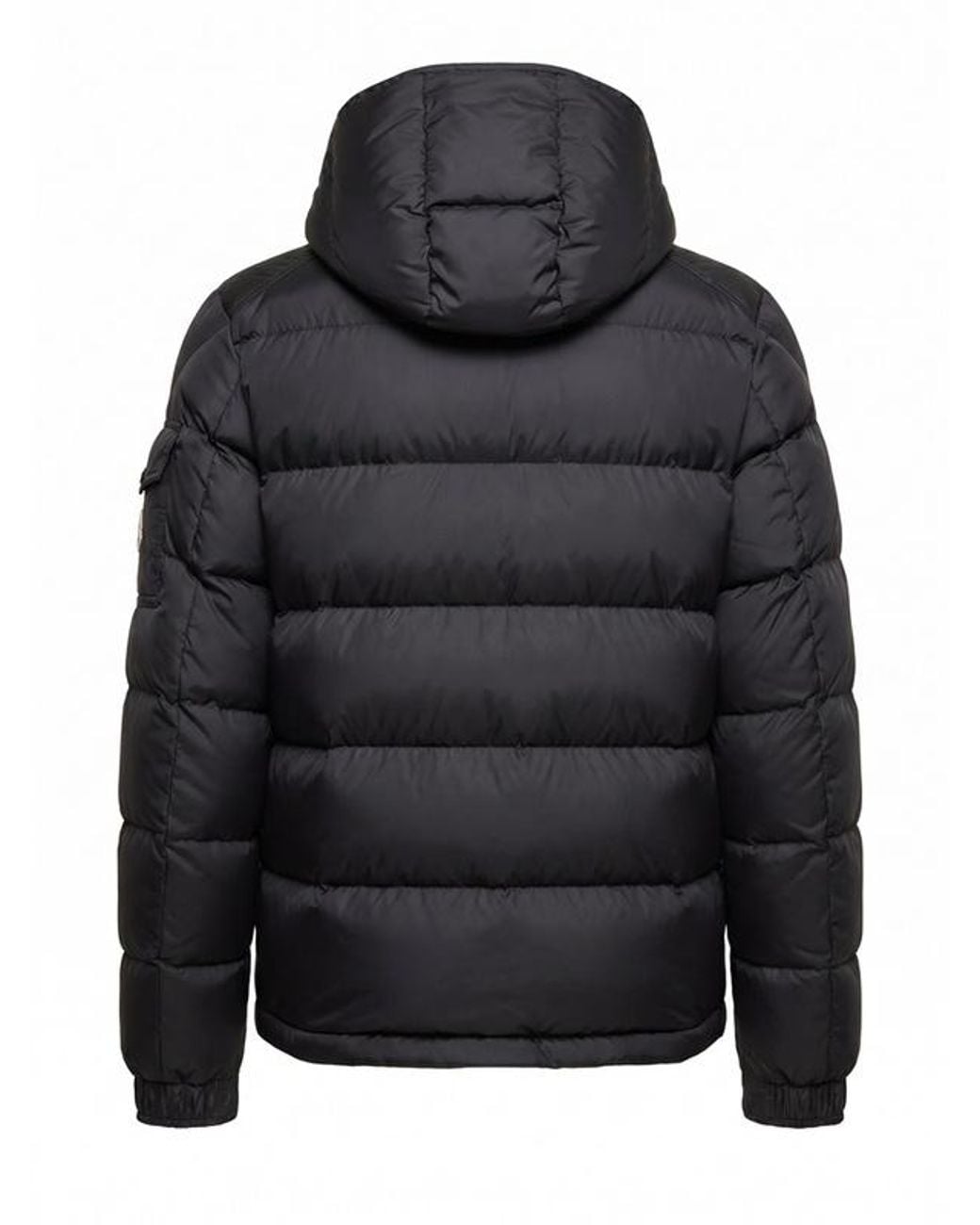 Moncler Black Maya Matte Short Down Jacket for men