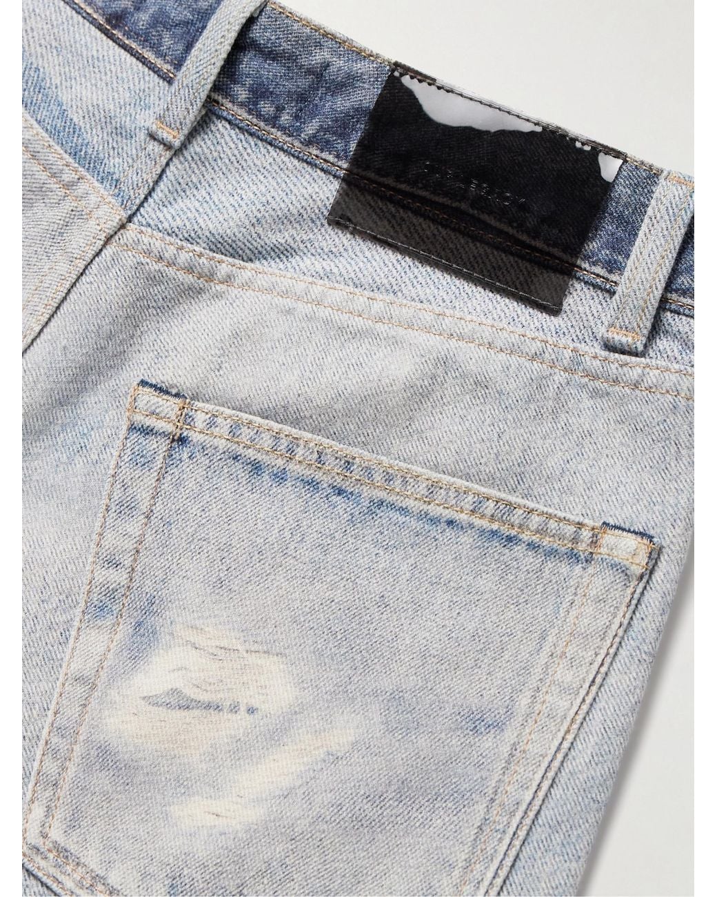 Our Legacy Blue Full Cut High-Rise Wide-Leg Jeans