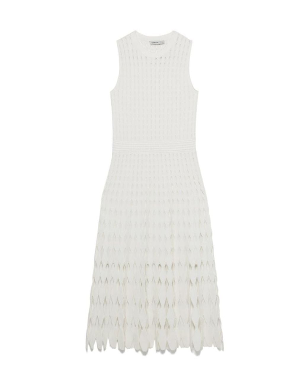 Jonathan Simkhai White Zyla Midi Dress