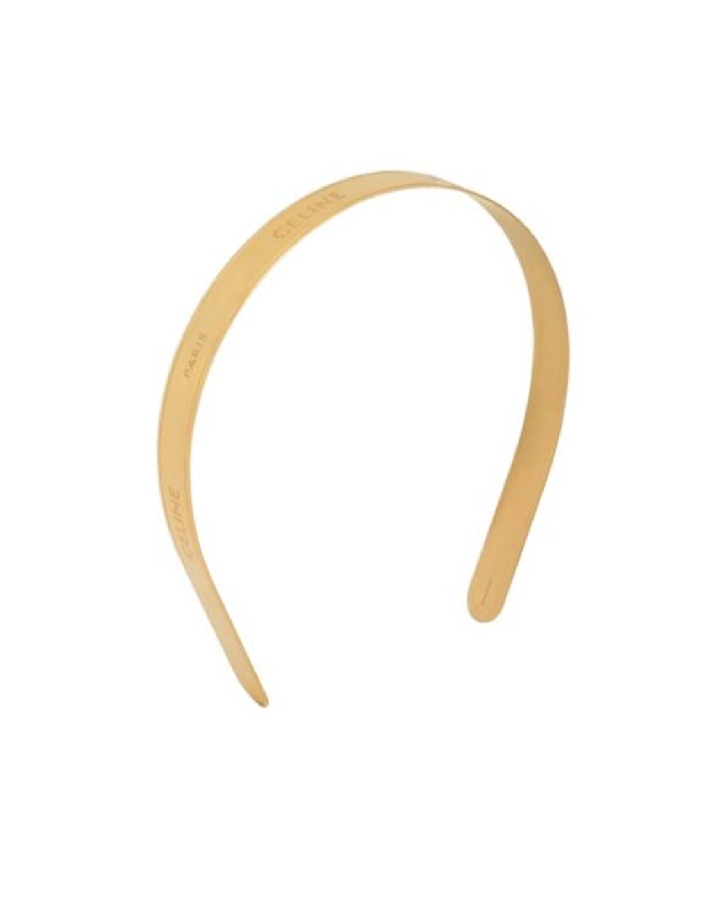 Céline White Paris Thin Headband