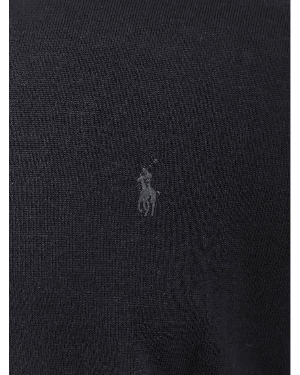Polo Ralph Lauren Gray Logo Embroidered Crewneck Jumper for men