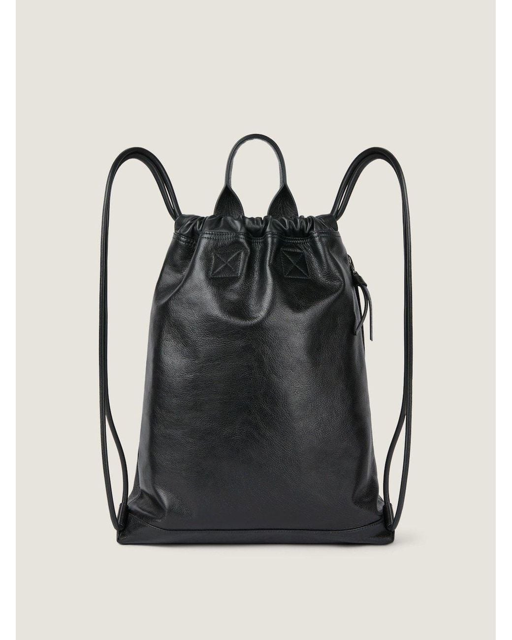 Givenchy Black Antigona Stamped Backpack for men