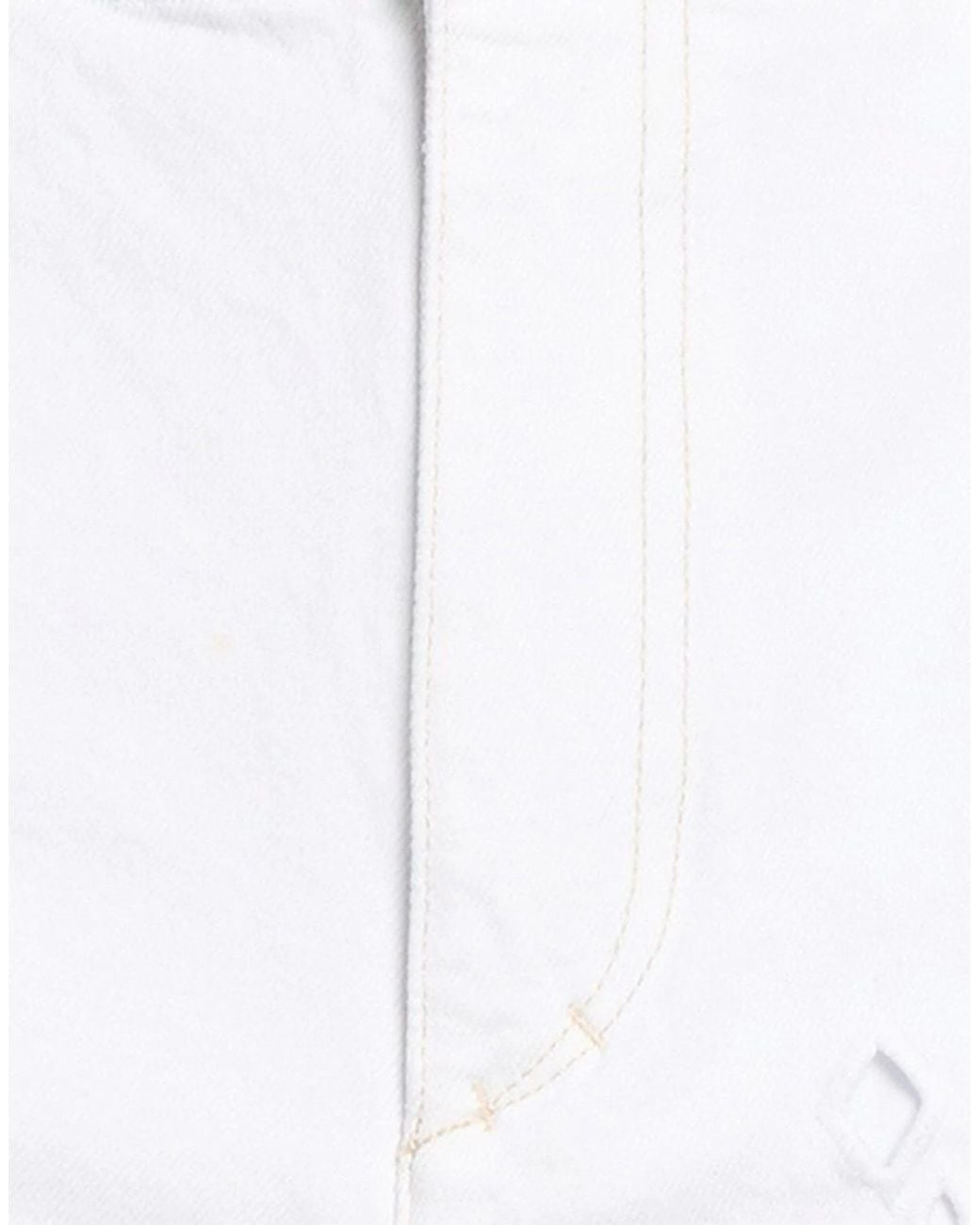 Isabel Marant White Five-Pocket Denim Shorts