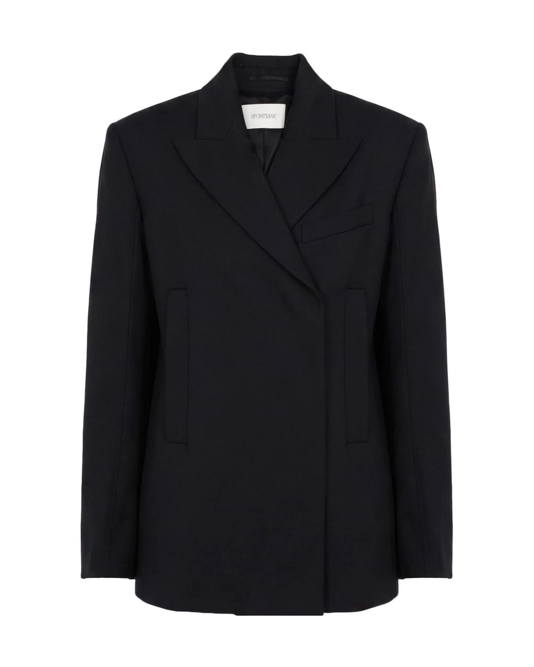 Sportmax Black Double- Blazer