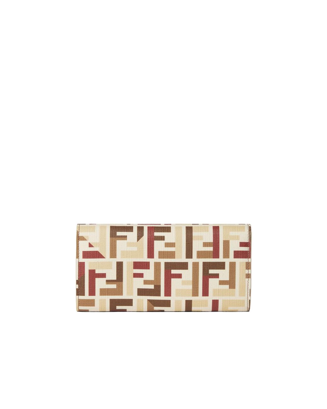 Fendi Multicolor Roma Chained Continental Wallet