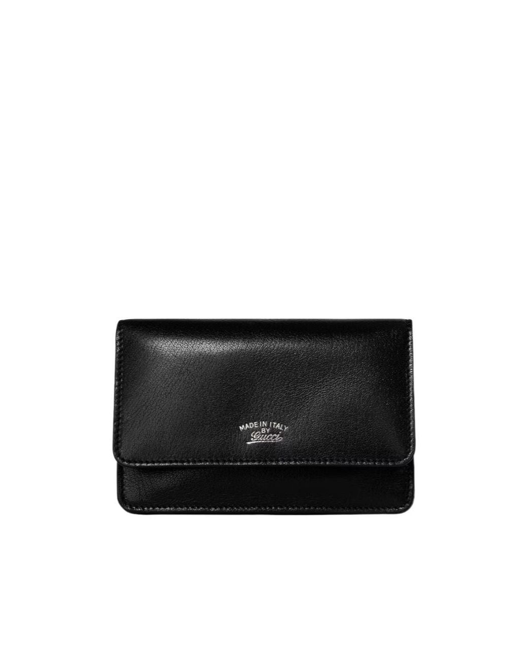 Gucci Black Lira Card Case for men