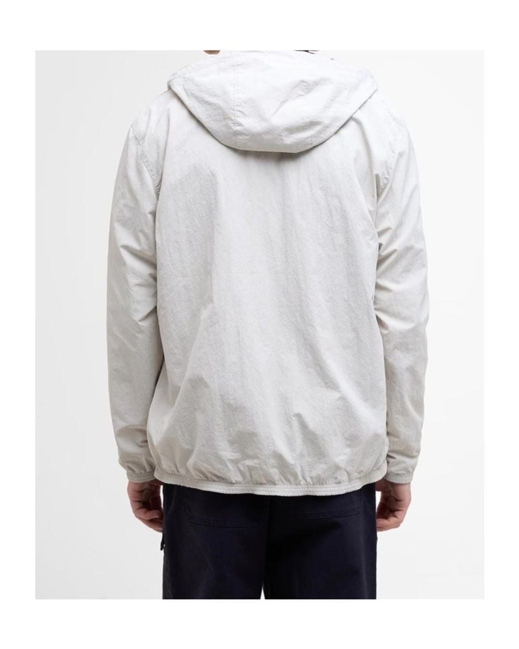 Barbour White Riverdale Showerproof Jacket for men