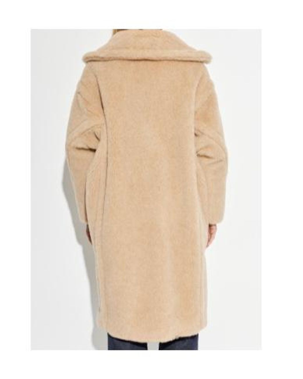 Max Mara Natural Long-Sleeved Coat