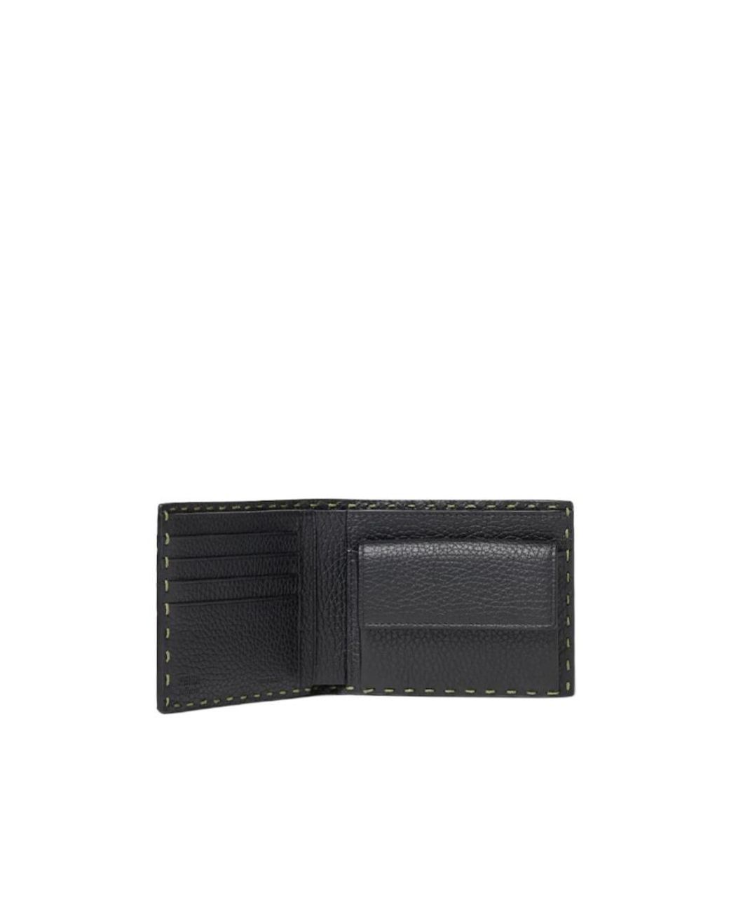 Fendi Green Selleria Wallet for men
