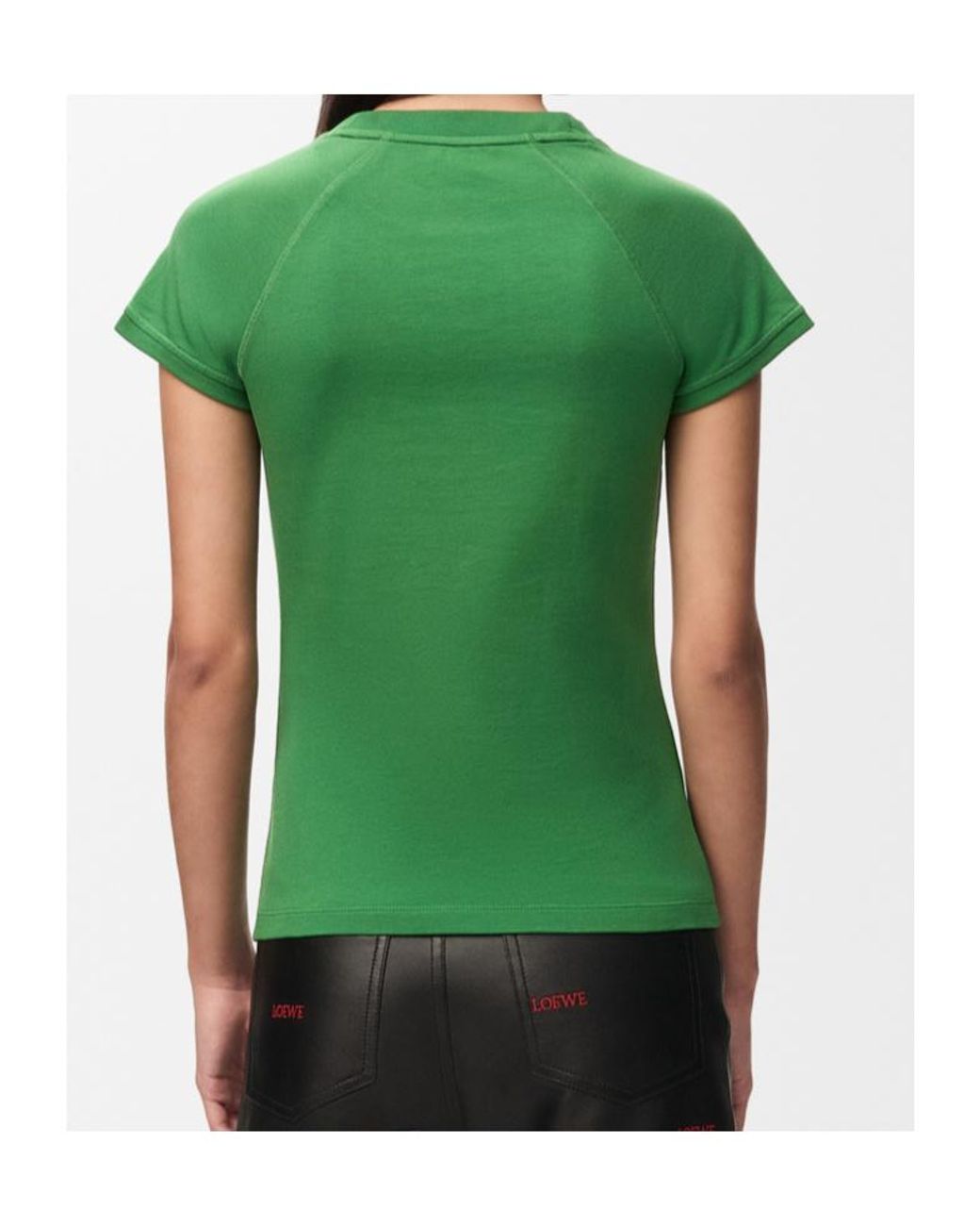 Loewe Green Small Fit T-Shirt