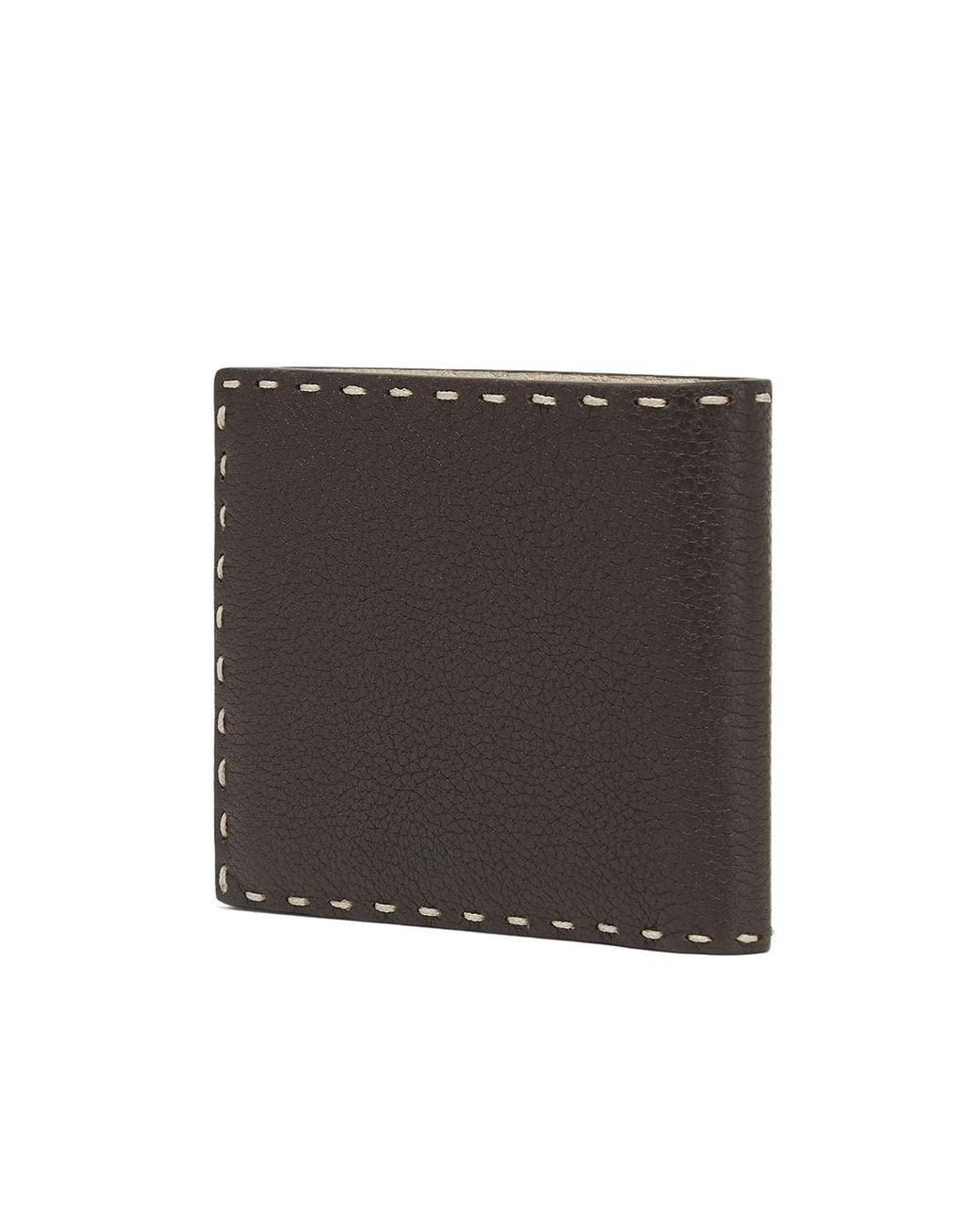 Fendi Black Selleria Bi-Fold Wallet for men