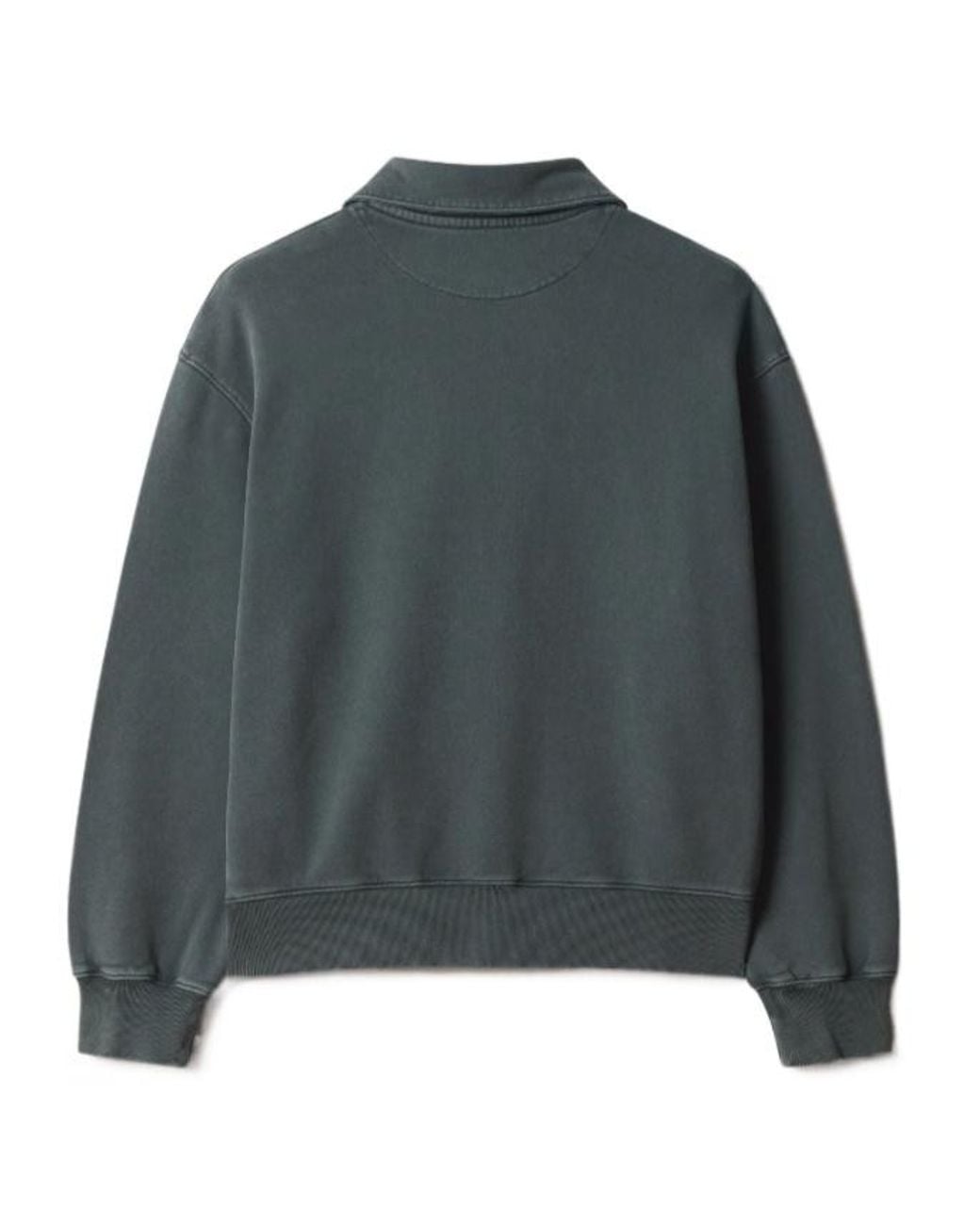 Maison Kitsuné Green Maison Kitsuné Profile Fox Faded Polo Sweatshirt for men