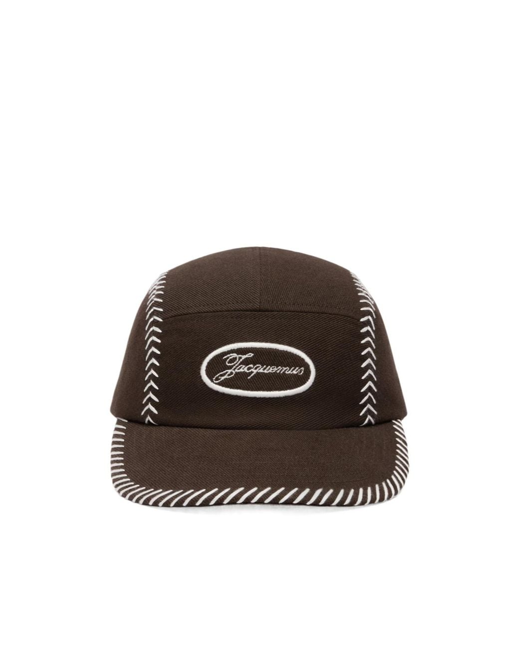 Jacquemus Brown The Casco Baseball Cap for men