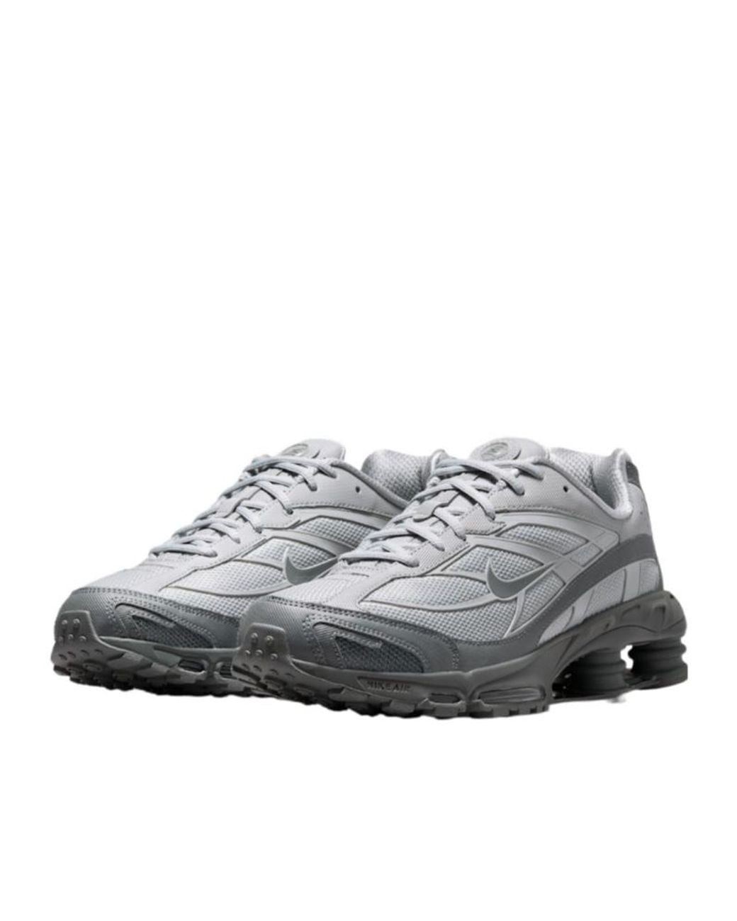 Nike Gray Shox Ride 2 Sneakers for men