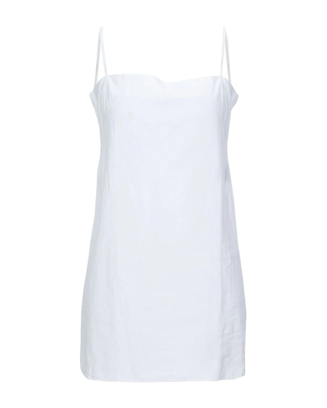 Isabel Marant White Sleeveless Crew Neck Dress