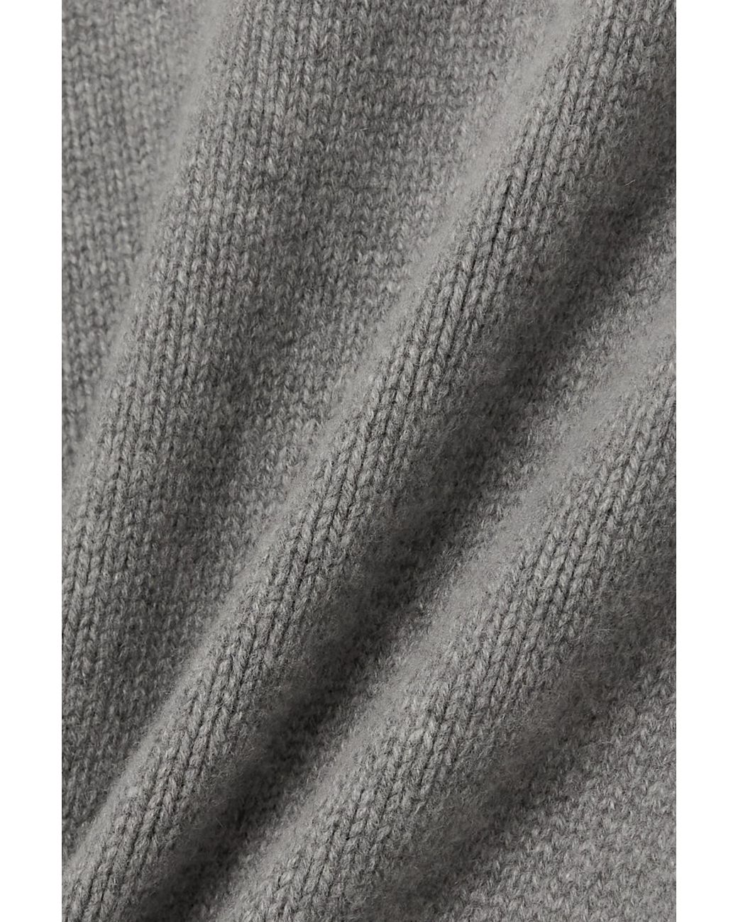 Loro Piana Blue Parksville Half-Zipped Knitted Jumper