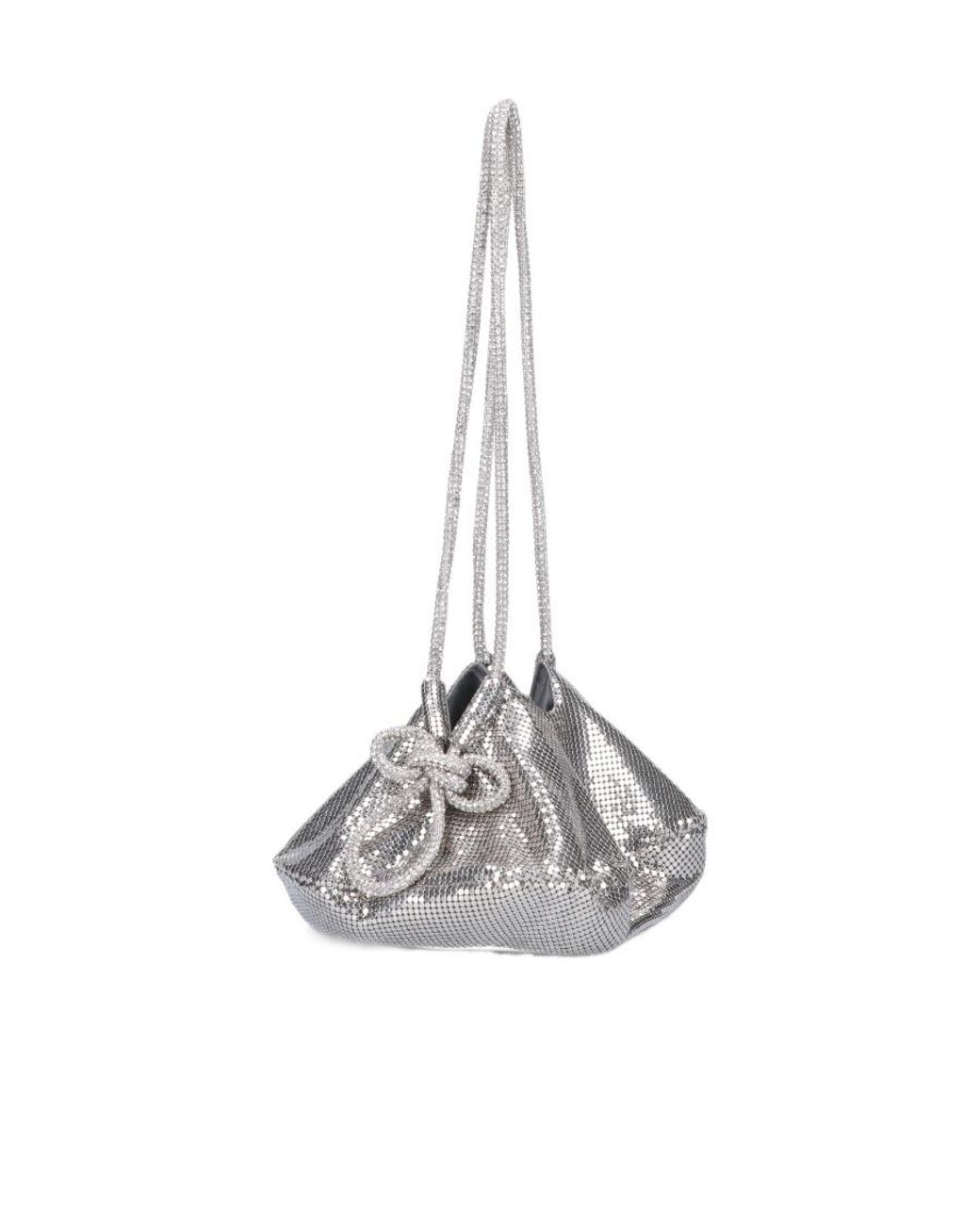 Kara White Cosmic Shoulder Bag
