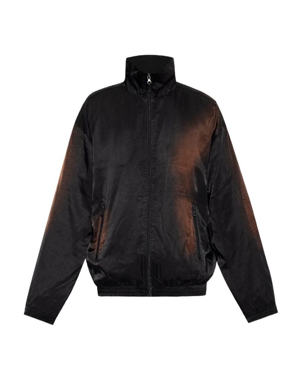 DIESEL Black J-Smash Zipped Bomber Jacket for men