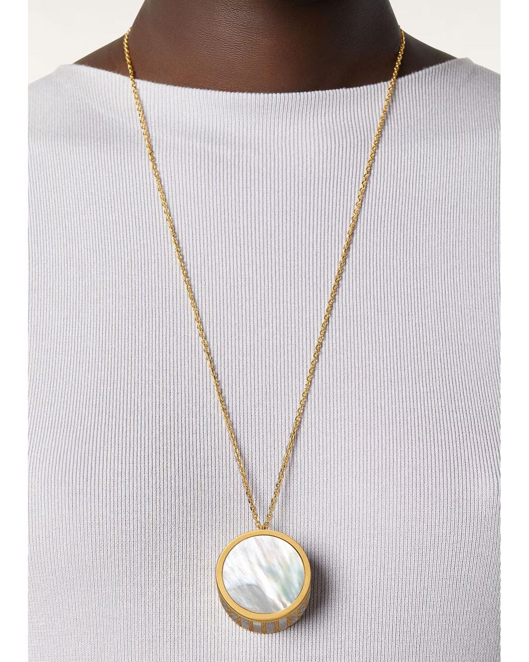 Loro Piana Metallic Jewel Box Necklace