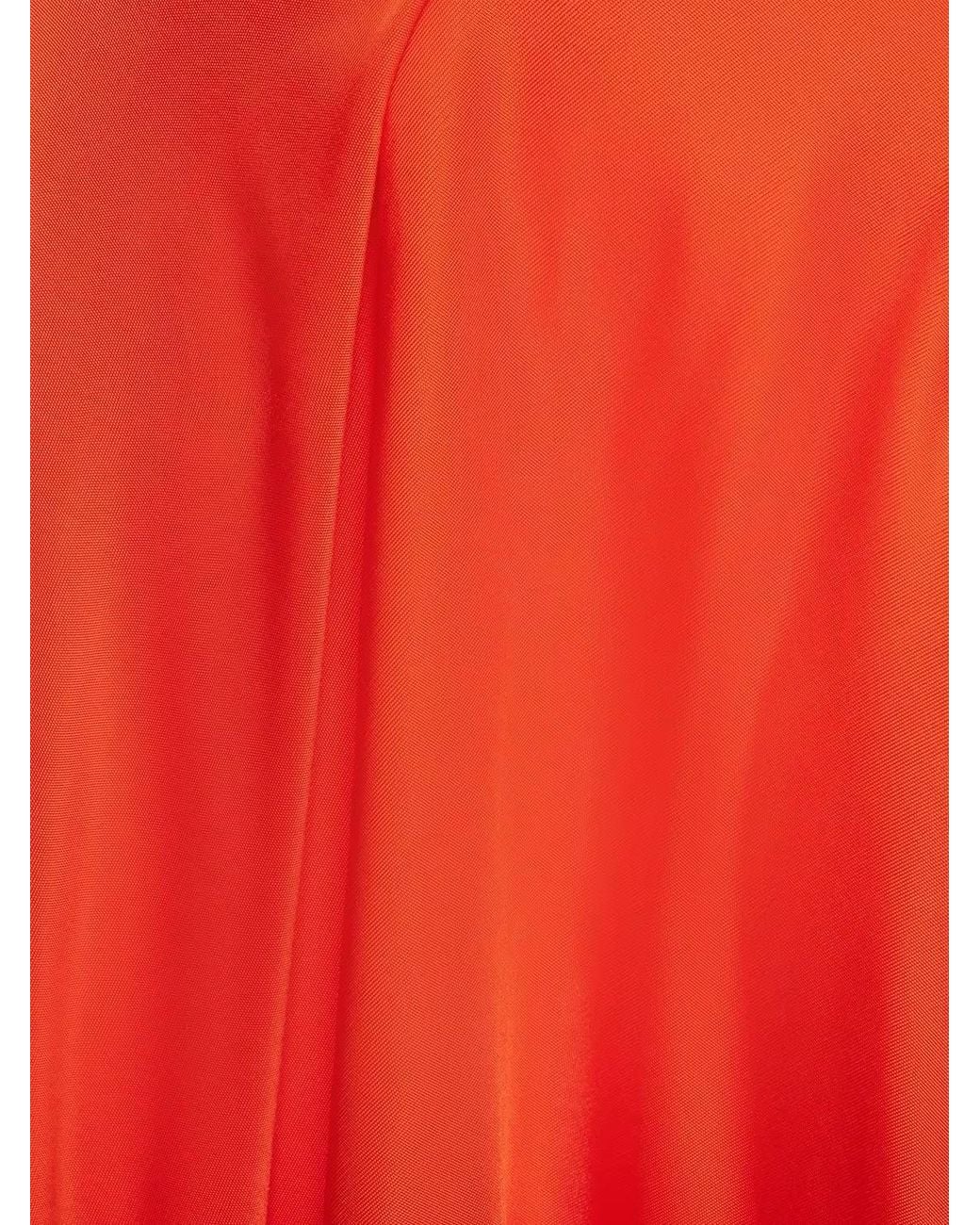 Stella McCartney Red Irregular Mini Skirt