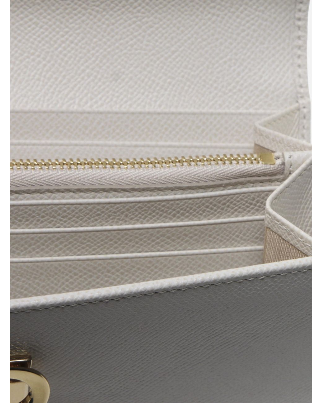 Ferragamo Gray Gancini Continental Wallet
