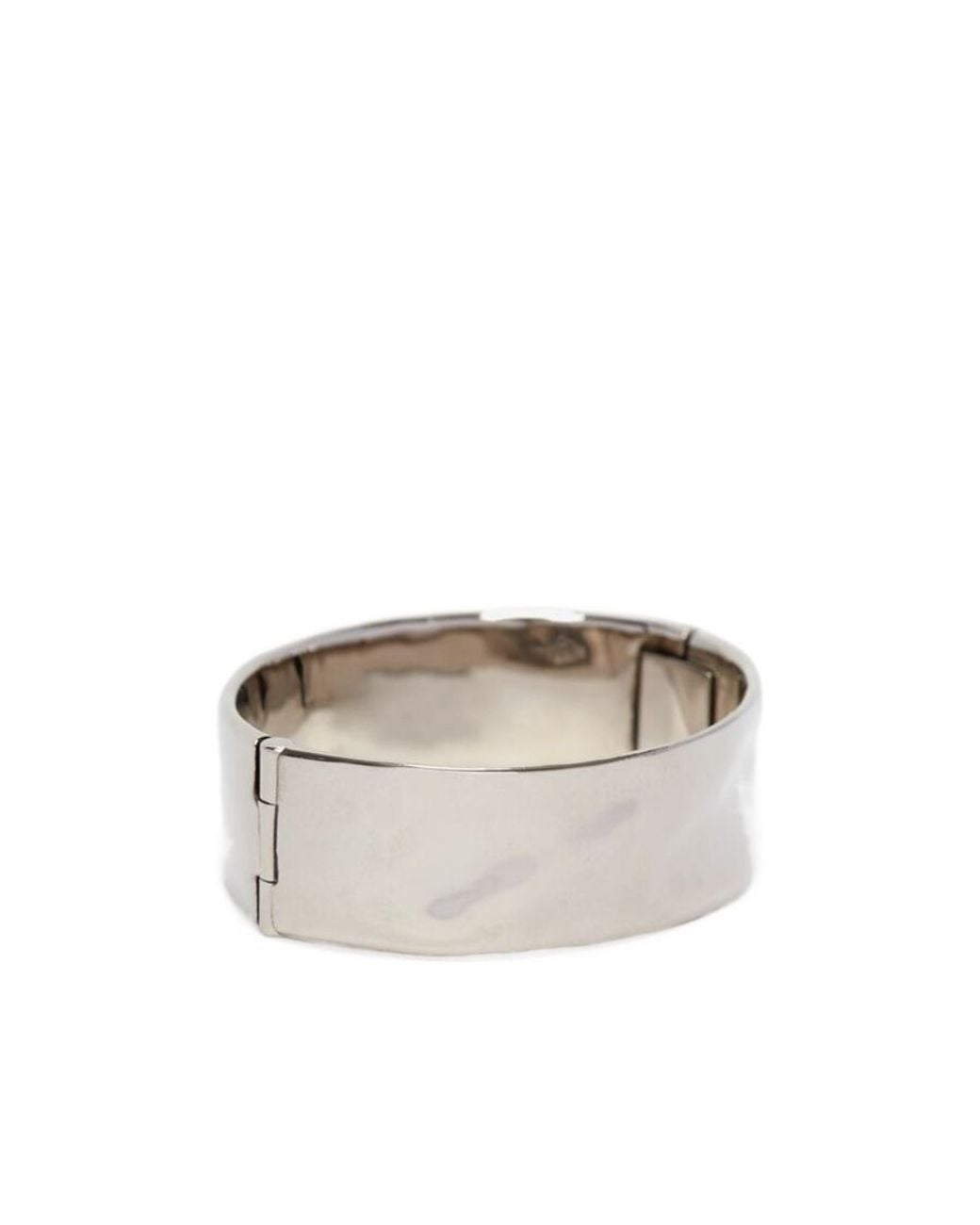 McQueen White Vintage-Style Bangle