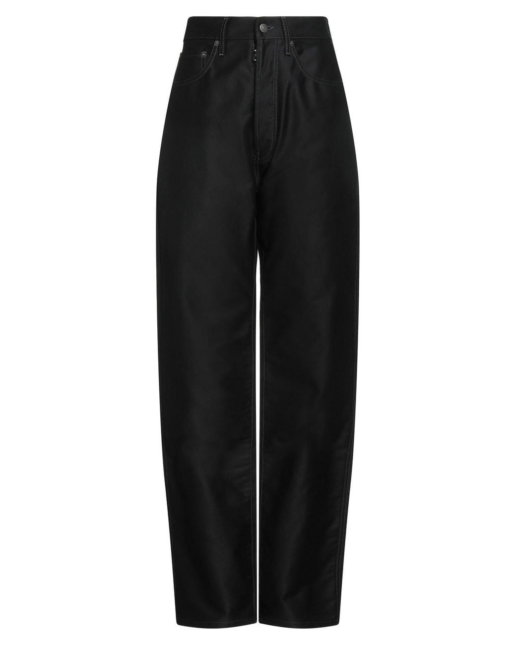 Maison Margiela Black Loose Straightleg Trousers
