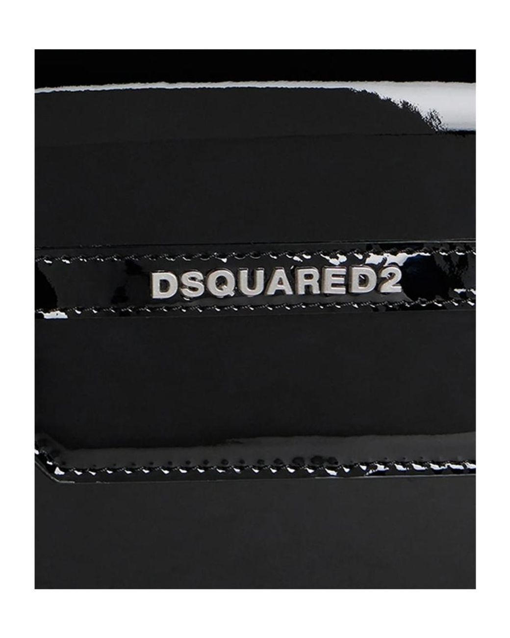 DSquared² Black Chic Night Chain-Linked Clutch Bag