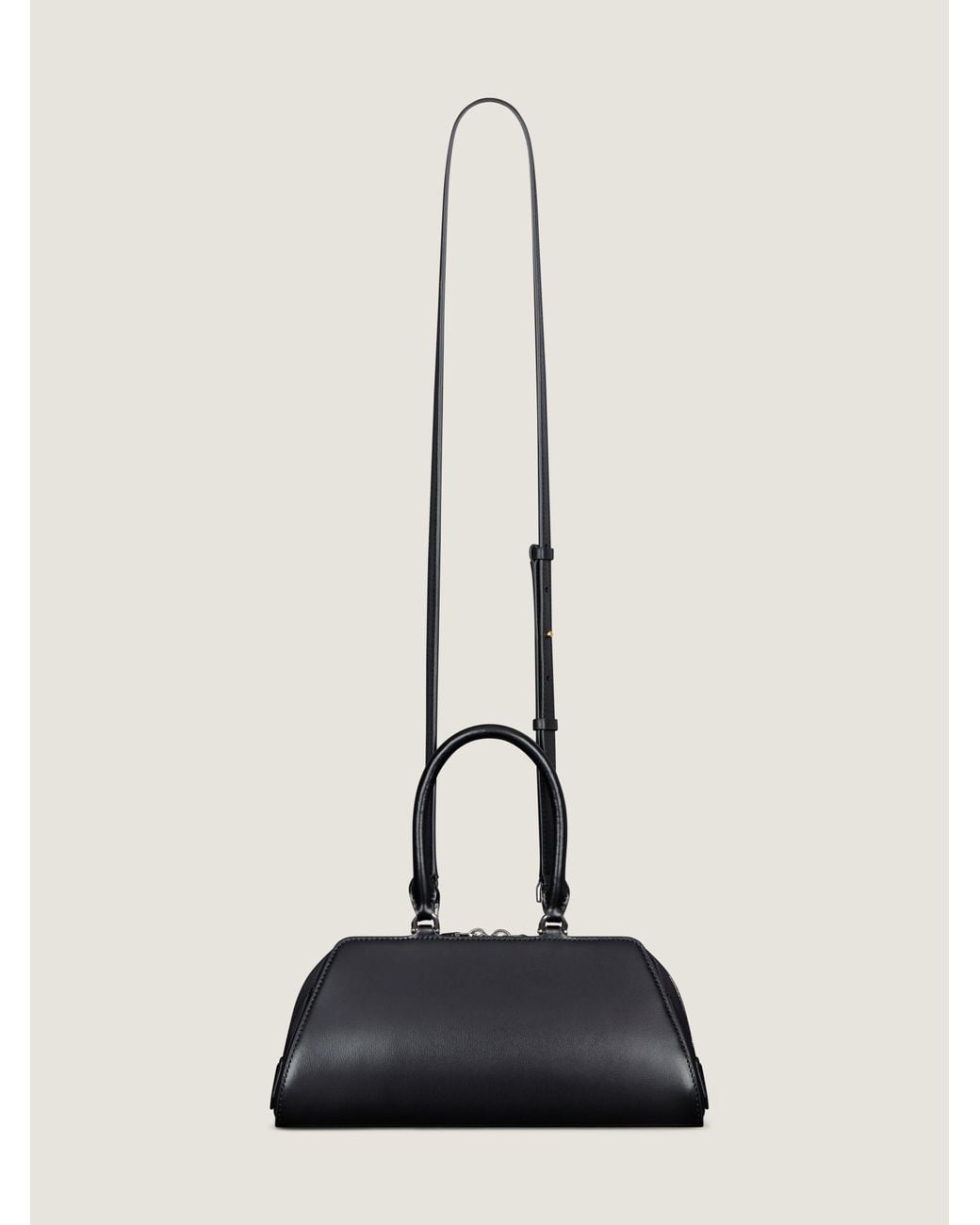 Givenchy Black Antigona East West Small Top Handle Bag