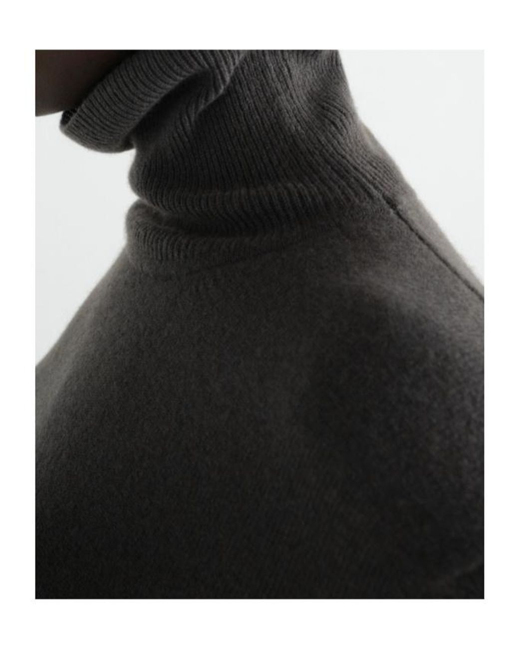 Lemaire Gray Stand-Collar Sweater