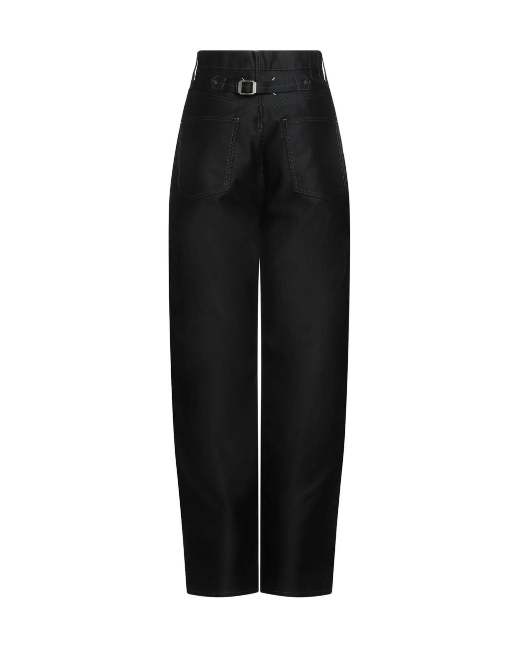 Maison Margiela Black Loose Straightleg Trousers