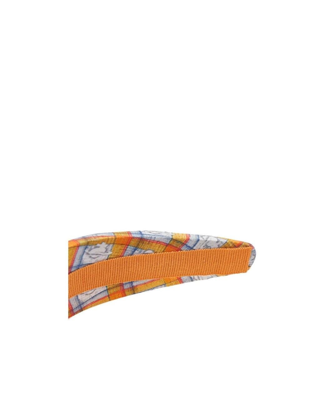 Vivienne Westwood Metallic Plaid Hair Accessories