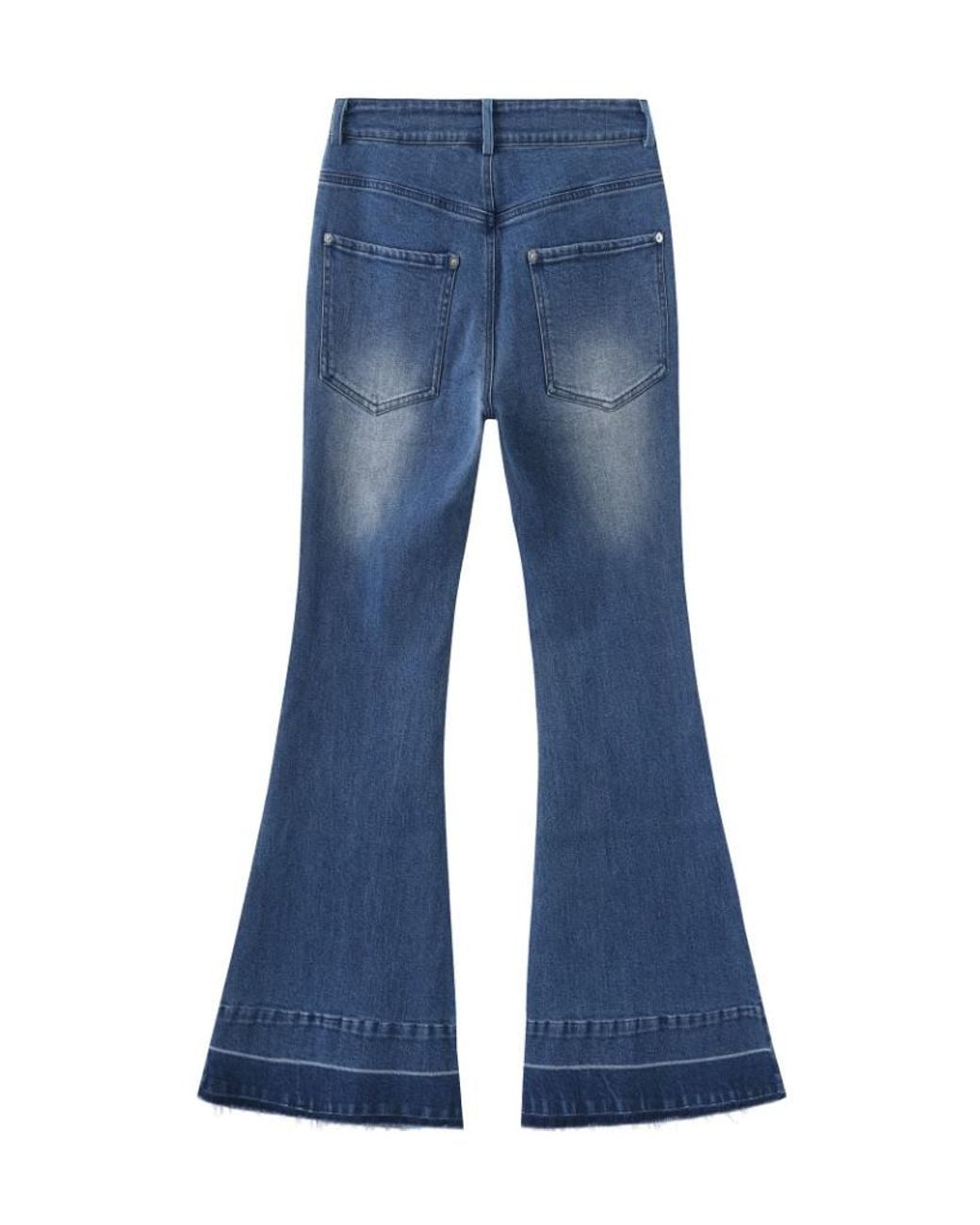 Marissa Chiara Blue Flared Jeans